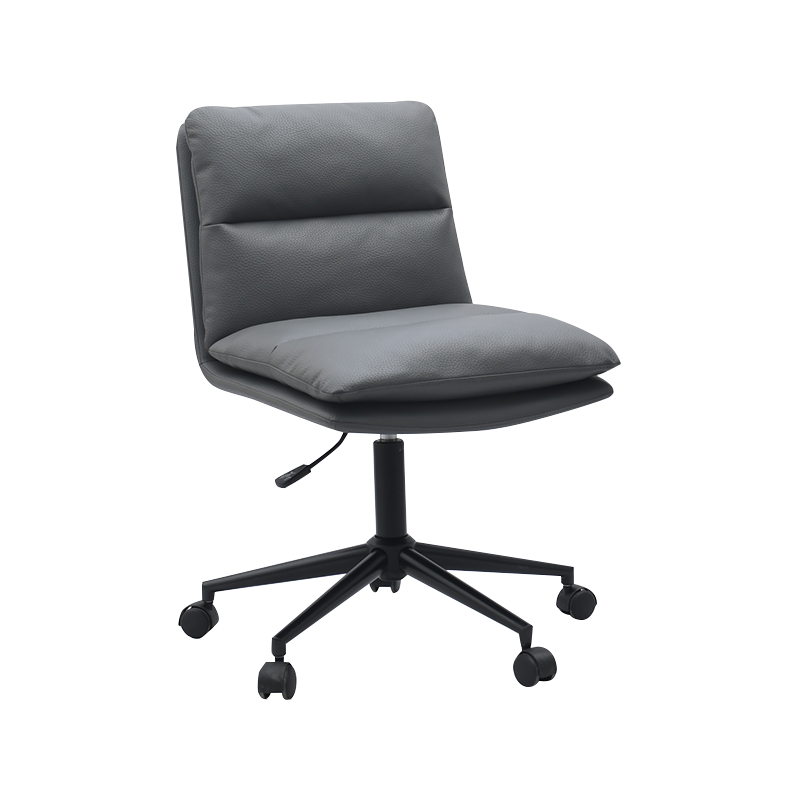 Silla de oficina con parte de asiento suave y esponjosa